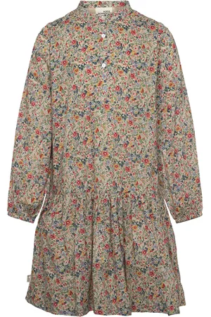Sofie Schnoor Baby and Kids Dress Green