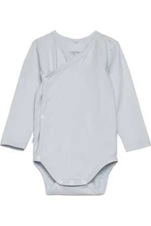 Gugguu Baby Wrap Bodysuit Blue