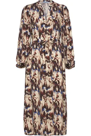 Minus Mscassandra Midi Dress Brown