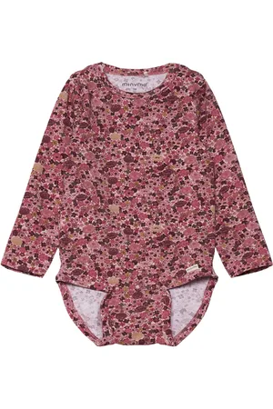 Minymo Body Ls Aop Pink