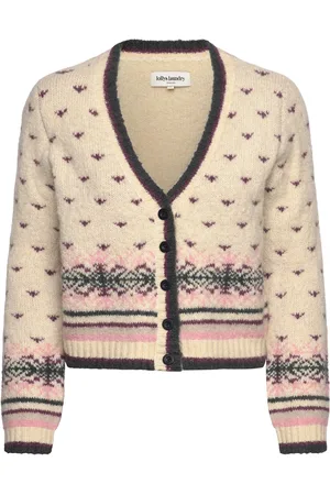 Lollys Laundry Ninall Cardigan Knit Ls Beige