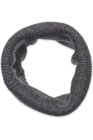 Davida Cashmere Tubular Scarf Grey
