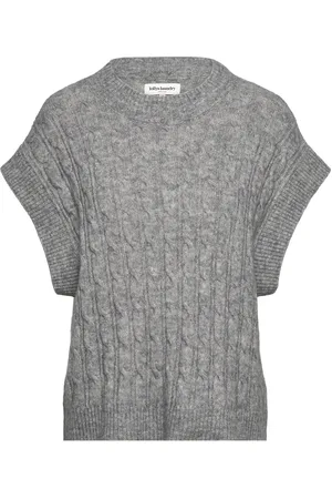 Lollys Laundry Finnll Vest Sl Grey