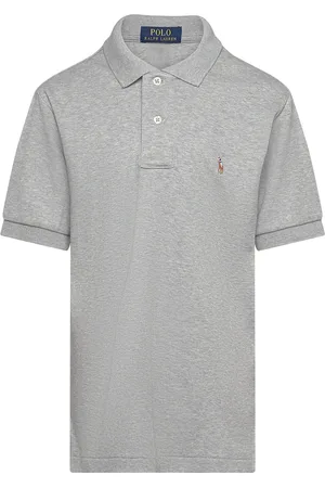 Ralph Lauren Soft Cotton Polo Shirt Grey