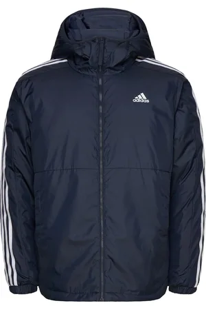 adidas Adidas Essentials 3S Insulated Hooded Jacket Navy