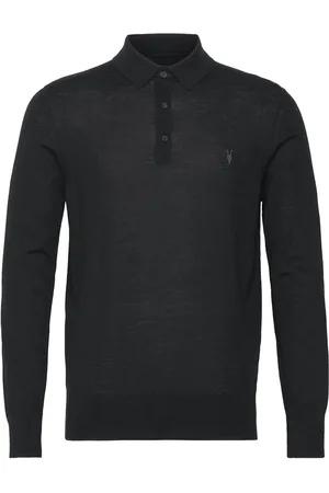 AllSaints Mode Merino Ls Polo