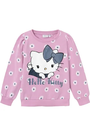 NAME IT Nmfanna Hellokitty Sweat Bru Vde Pink
