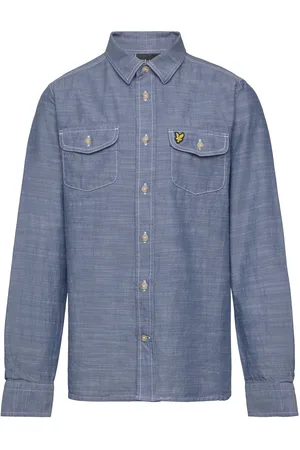 Lyle & Scott Chambray Shirt Blue