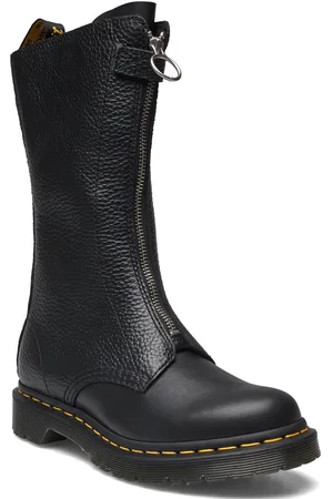 Dr. Martens 1B99 Frnt Zip Wanama+Milled Nappa