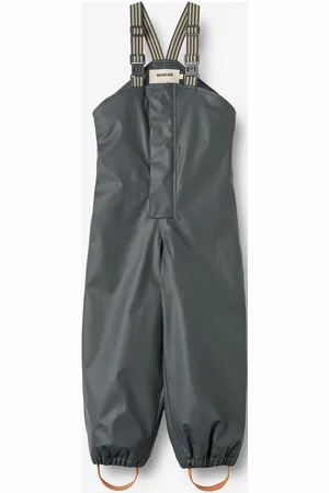 WHEAT Thermo Rain Overall Lian Blue