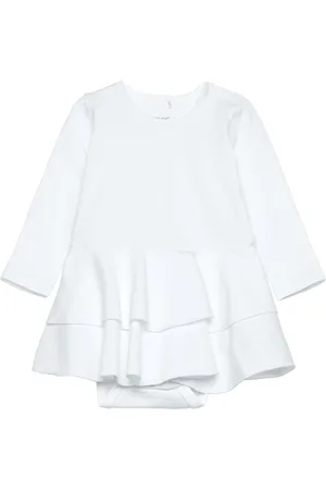 Gugguu Baby Frilla Dress White