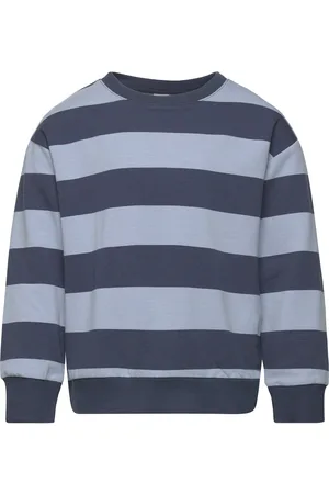 Lindex Sweater Block Stripe Navy