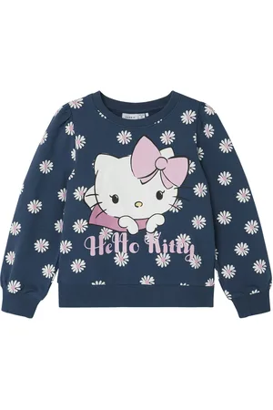 NAME IT Nmfanna Hellokitty Sweat Bru Vde Navy
