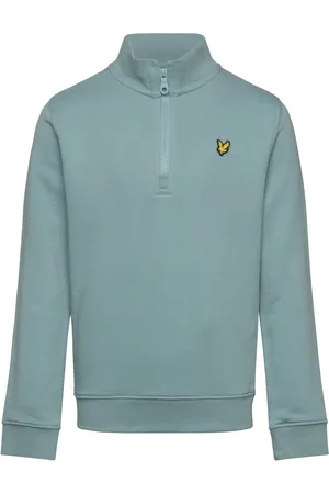 Lyle & Scott Quarter Zip Pullover Blue