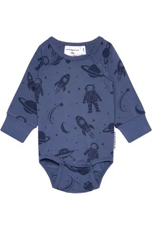 Geggamoja Bamboo Body L.s Blue