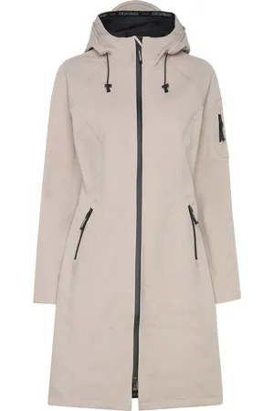 Ilse Jacobsen Long Raincoat Beige