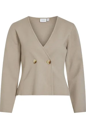 VILA Vizarah Knit Cardigan/Ka Beige