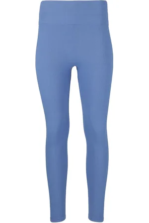 Athlecia Aideny W Seamless Rib Tights Blue