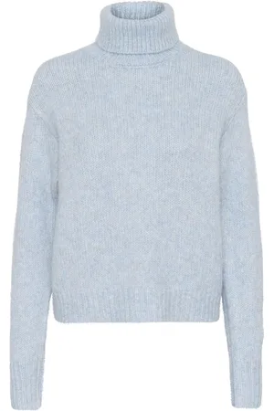 Kaffe Katrina Ls Pullover Blue