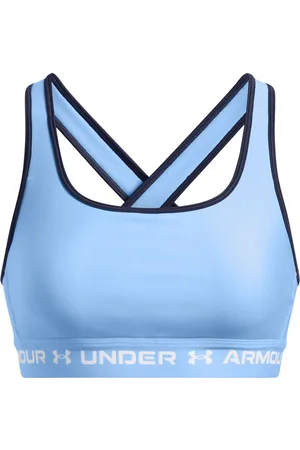 Under Armour Ua Crossback Mid Bra Blue