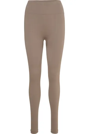 MOONCHILD YOGA WEAR Soft Rib Seamless Legging Beige