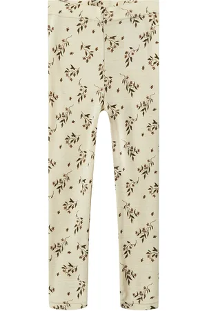 Lil Atelier Nmfnimo Slim Leggings Aop Lil Cream