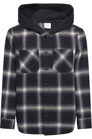 Lindex Shirt Checked With Hood