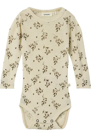 Lil Atelier Nbfnimo Ls Slim Wo/Mo Body Aop Lil Cream