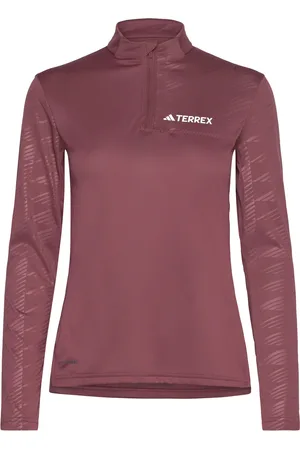 adidas W Mt Half Zi Ls Pink