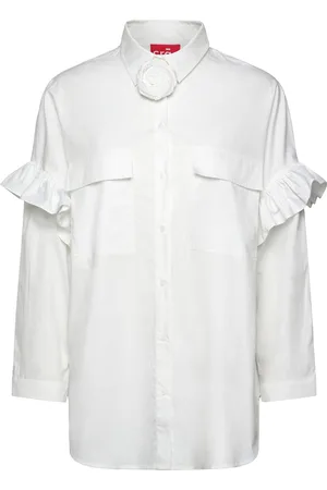 Crās Flowercras Shirt White