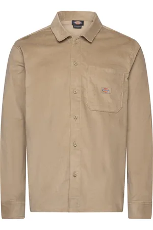 Dickies Corduroy Shirt Ls Beige