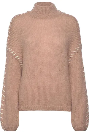 VILA Vichoca New L/S Knit Pullover Beige