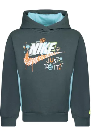 Nike Sportswear Express Yourself Pullover Hoodie Green