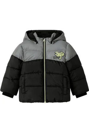 NAME IT Nmmmorten Puffer Jacket Dino Detail