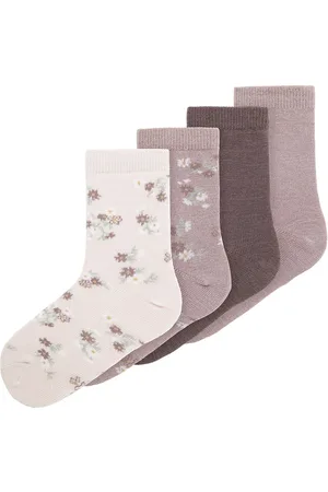 NAME IT Nkfwak Wo/Bl 4P Sock Purple