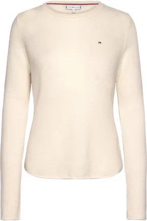 Tommy Hilfiger Soft Wool C-Nk Sweater Cream