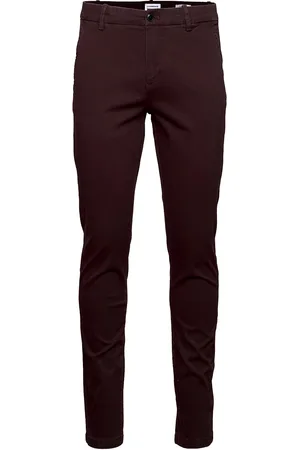 Lindbergh Superflex Chino Pants Red
