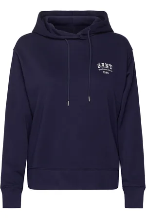GANT Small Graphic Hoodie Navy