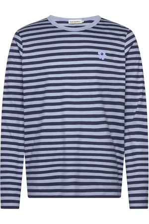 Marimekko Tasaraita Men Ls Blue