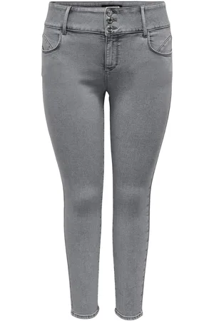 ONLY Caranna Reg Skinny Dnm Pim569 Grey