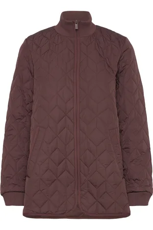 Ilse Jacobsen Quilt Jacket Brown