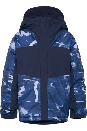 Columbia Mighty Mogul Iii Printed Jacket Blue