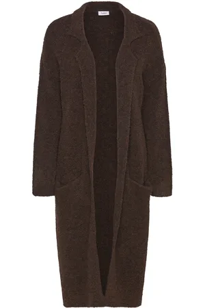 Saint Tropez Gelasz Long Cardigan Brown