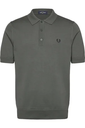 Fred Perry Classic Knitted Shirt Green