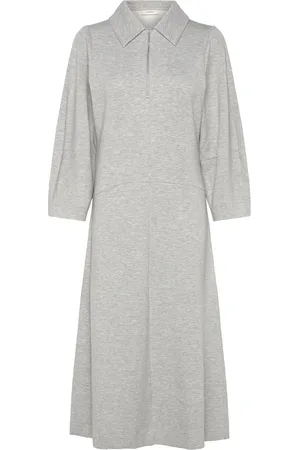 INWEAR Cocentiw Melange Dress Grey