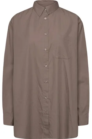 Moshi Moshi Mind Gaia Shirt Poplin Khaki