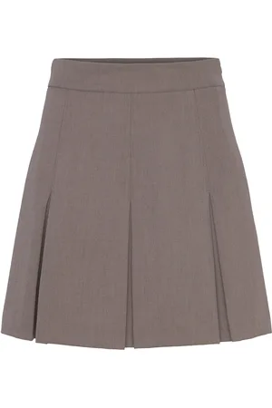 Soaked in Luxury Slmilica Skirt Grey