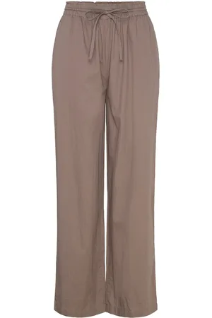 Moshi Moshi Mind Moon Pants Poplin Brown