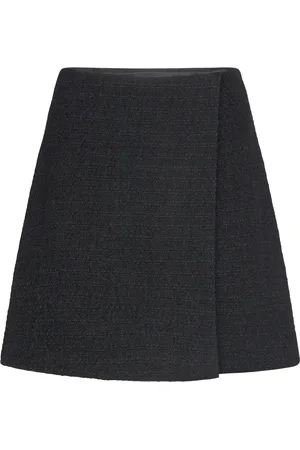 By Malina Farrah Boucle Mini Skirt