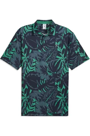 PUMA Puma X Ptc Palm Glitch Polo Navy